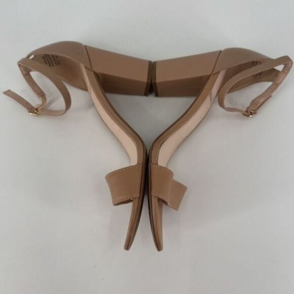 Kelly & Katie Hailee Nude Pump T Strap Sandals Size 8.5 - Picture 6 of 10
